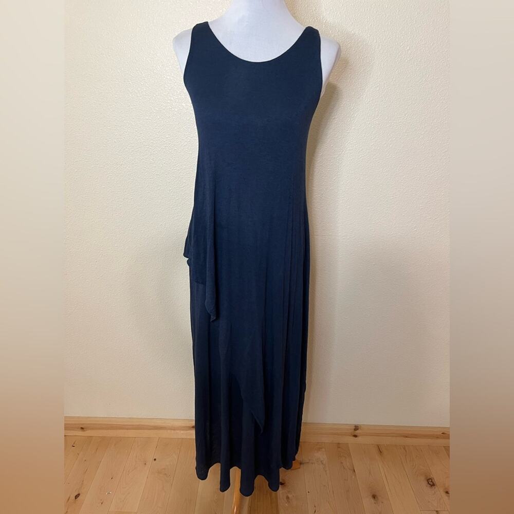 3.1 Phillip Lim navy blue maxi tank dress MEDIUM